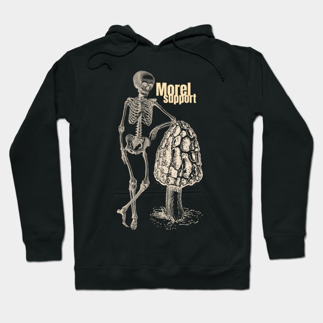 Morel Support Hoodie by Moonpixels